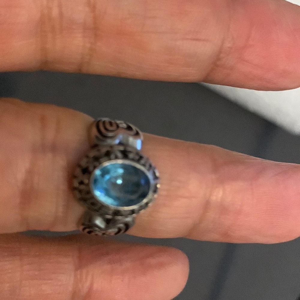 Sterling Silver School Ring - image 1